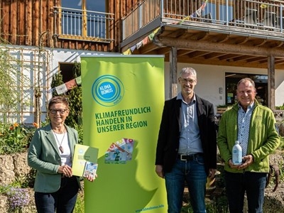 Klimabonus-Team bei Firma EM Chiemgau in Stephanskirchen