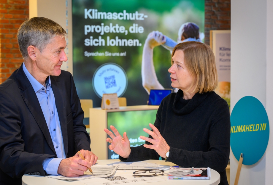 Anna Hogrewe-Fuchs mit Dr. Jürgen Görres