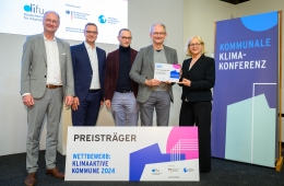 Die Landeshauptstadt Kiel hat mit ihrem Projekt „Klimaneutraler Neubau der Feuer- und Rettungswache Nord“ gewonnen