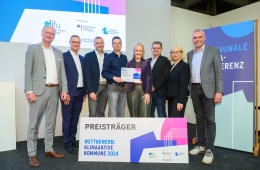 Die Stadt Borken hat mit ihrem Projekt „Vom Fabrikgelände zum klimagerechten Neubaugebiet“ gewonnen