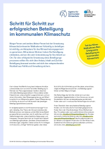 Cover der Klima-Maßnahmen-Box: Beteiligung