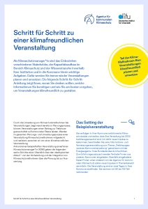 Titelseite der Publikation